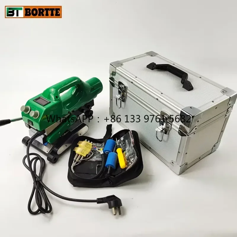 WSQ Plastic Hot Wedge Welding Machine Pp Farm Pond Liner Hdpe Geomembrane Plastic Welding Machine