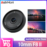 AstrHori 10mm F8 II APS-C Fisheye Lens for Lanscape compatible with Sony NEX-3R Olympus G5 Fuji X-T1 X-T10