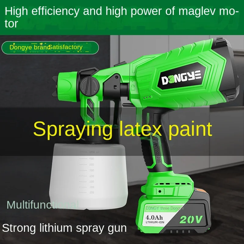 Wyj Latex Paint Sprayer Paint Coating Paint Spraying Machine Electric Spray Gun Painting Tools