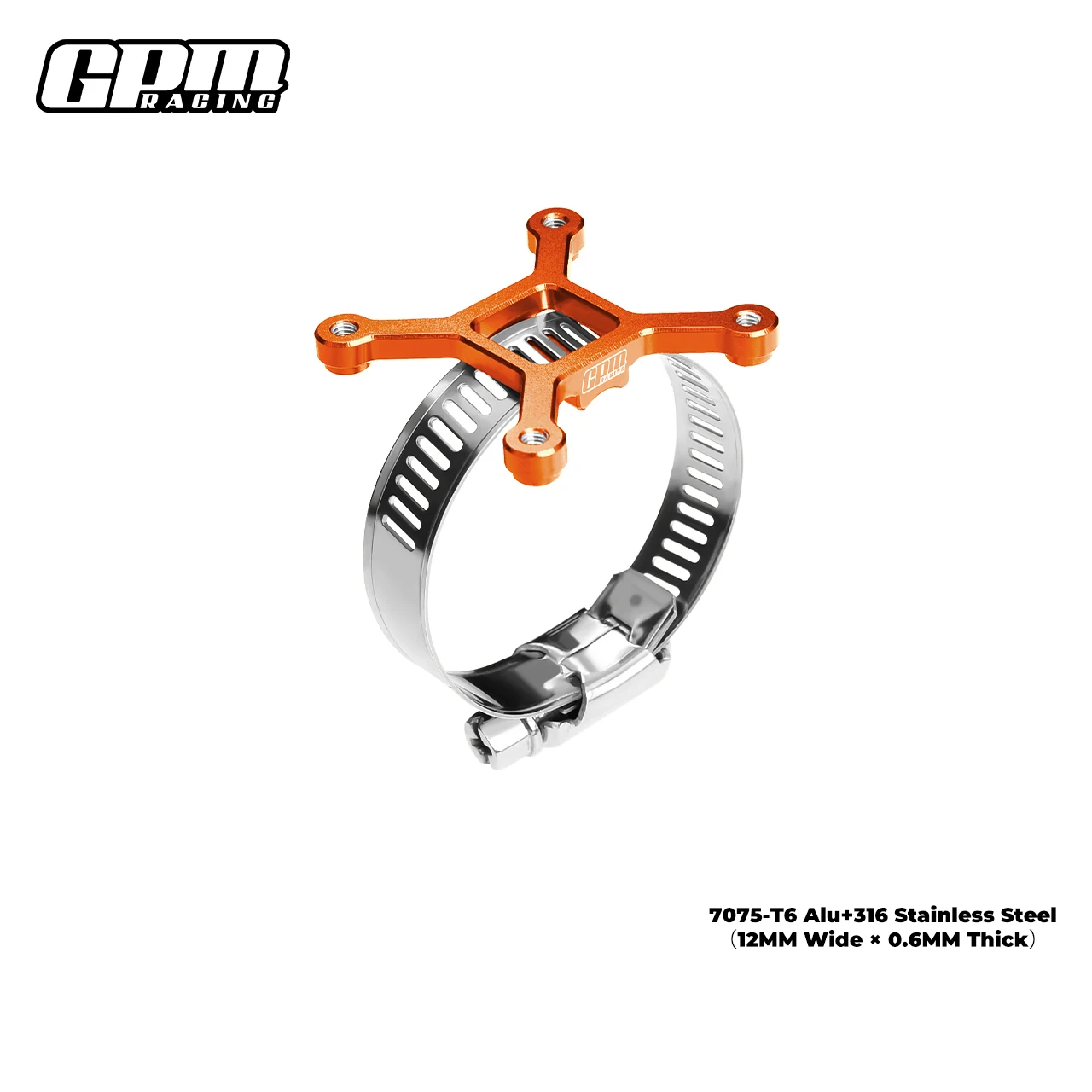 GPM 7075 legering + 316 staal 40 mm koelventilator verstelbare montage voor motor uit de 40-56-serie