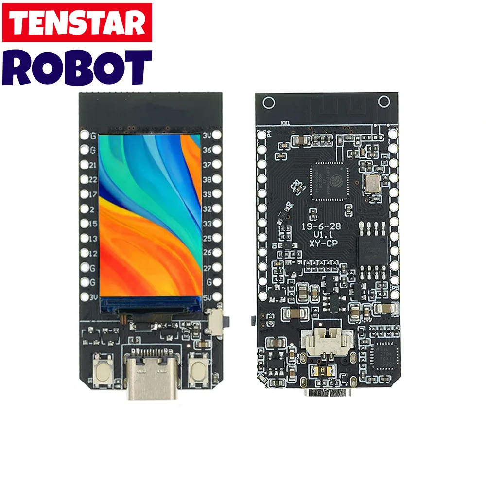 T-Display ESP32 CH9102F modulo Bluetooth WiFi da 16MB scheda di sviluppo LCD da 1.14 pollici