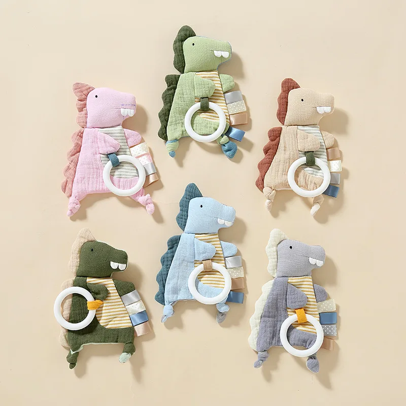 Muñeca calmante de papel arrugado: seguro para masticar, ayuda para dormir para bebés, regalo de cumpleaños perfecto