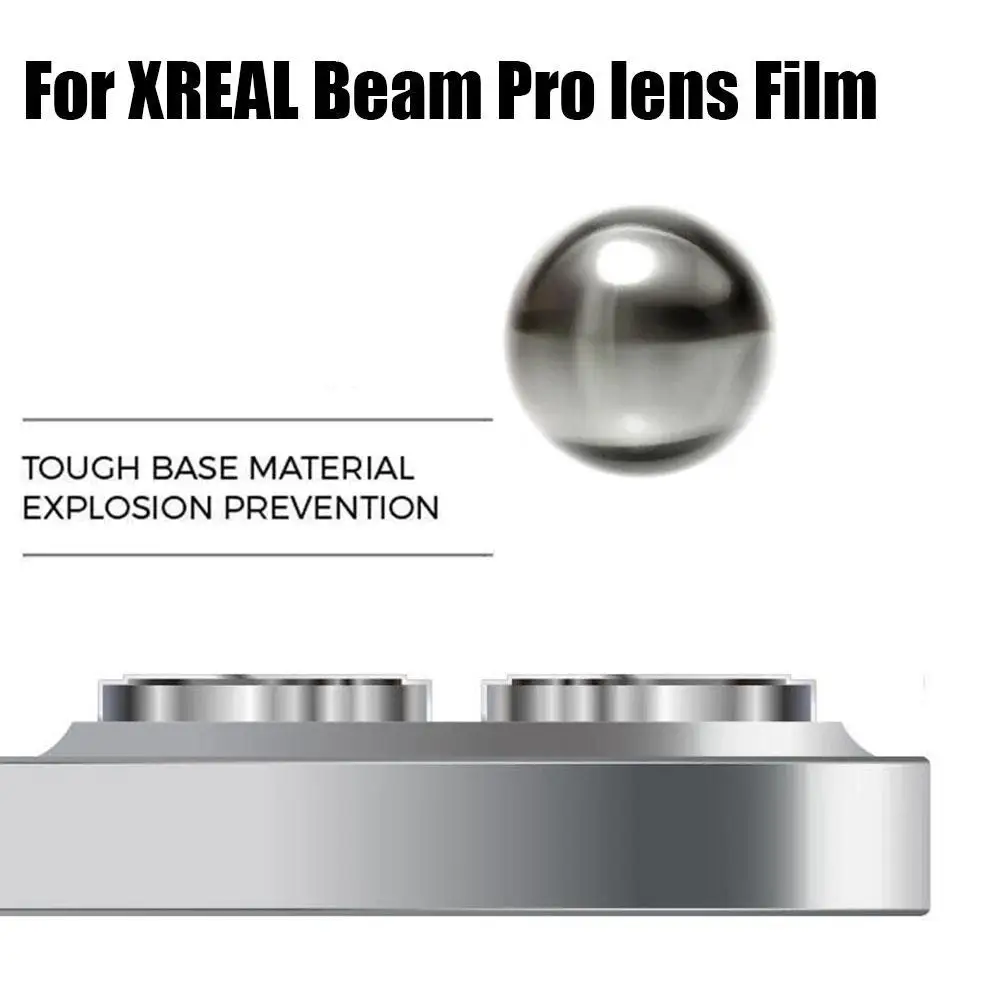 1set For XREAL Beam Pro Lens Film Aviation Metal Lens Film Anti-reflection Alloy Frame Lossless Pixels Lens Protection Case