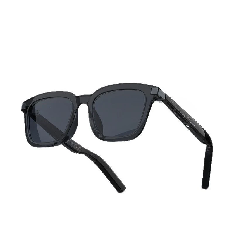

Black technology smart bluetooth glasses, wireless bluetooth polarized light listening to music, sunglasses, sunglasses