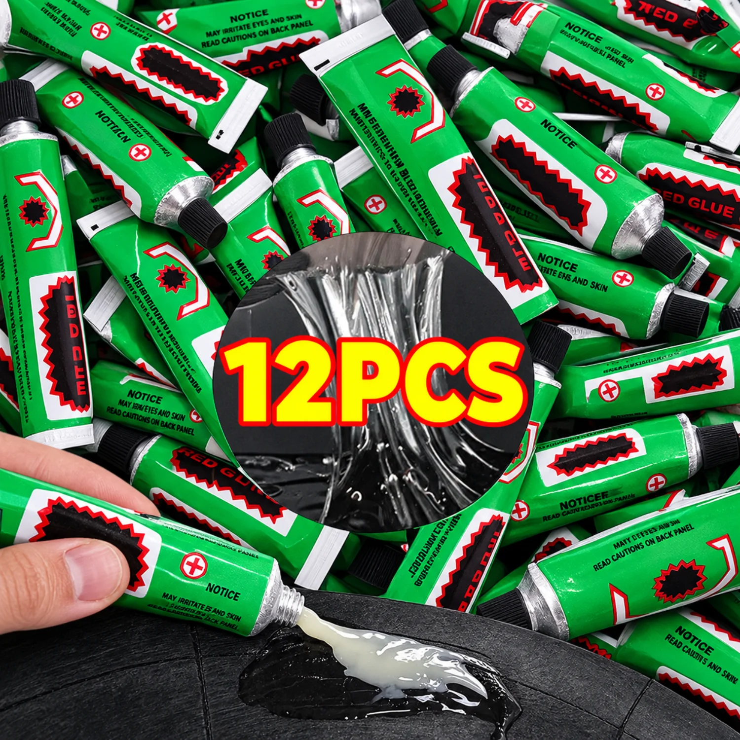 Car Tire Repairing Glue Universal Motorcycle Bicycle Tyre Inner Tube Puncture Repair Tools Bike Trye Tire Patching Repair Glues