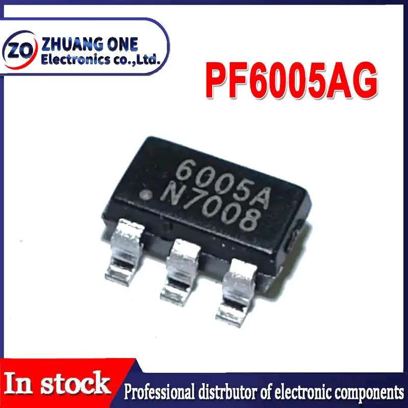 

(5 шт.) 100% Новинка PF6000AG PF6003AG PF6005AG 6000A 6003A 6005A SOT23-6 SMD