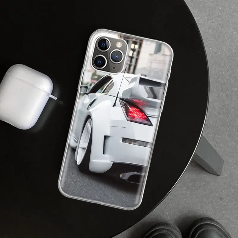 JDM Sport Car 350Z 370Z 240Z Phone Case Cover for iPhone 11 12 13 Mini 14 15 Plus 16 Pro Max 17 Air 7 8 + SE Art Customized Fund