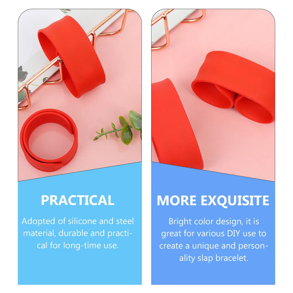 

4 Pcs Filler Silicone Bracelet Child Boy Gifts Kids Play Bracelets Silica Gel Birthday Party Favors