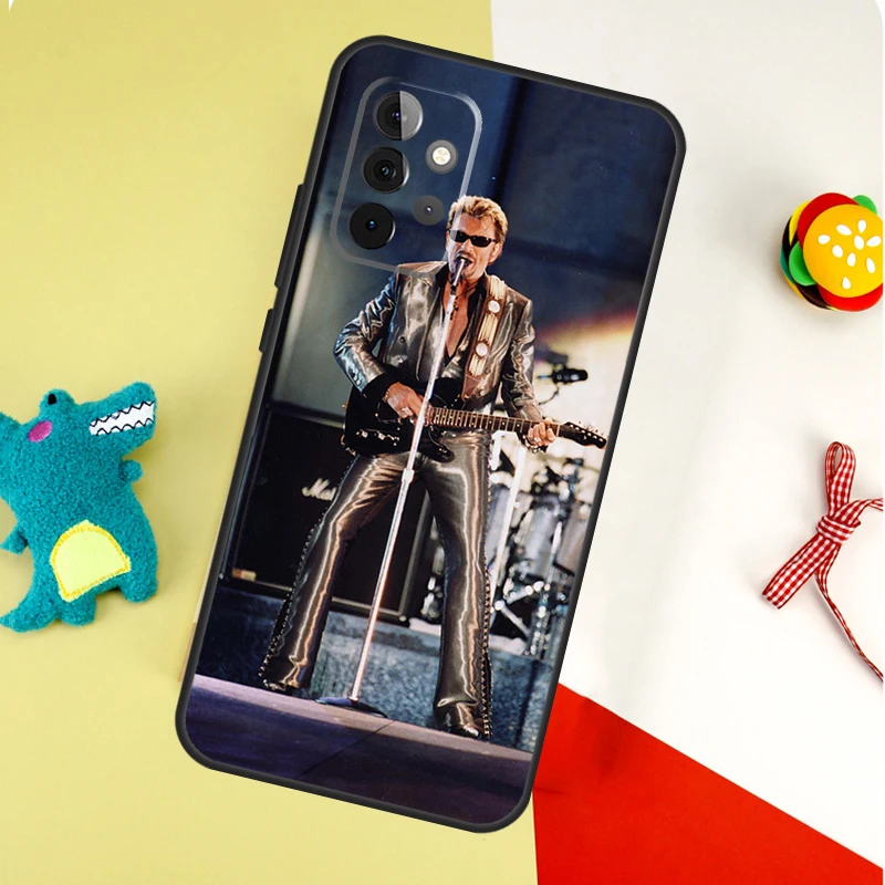 Johnny Hallyday Case For Samsung Galaxy A54 A34 A24 A14 A12 A22 A32 A42 A52 A72 A52S A51 A71 A13 A53 Cover