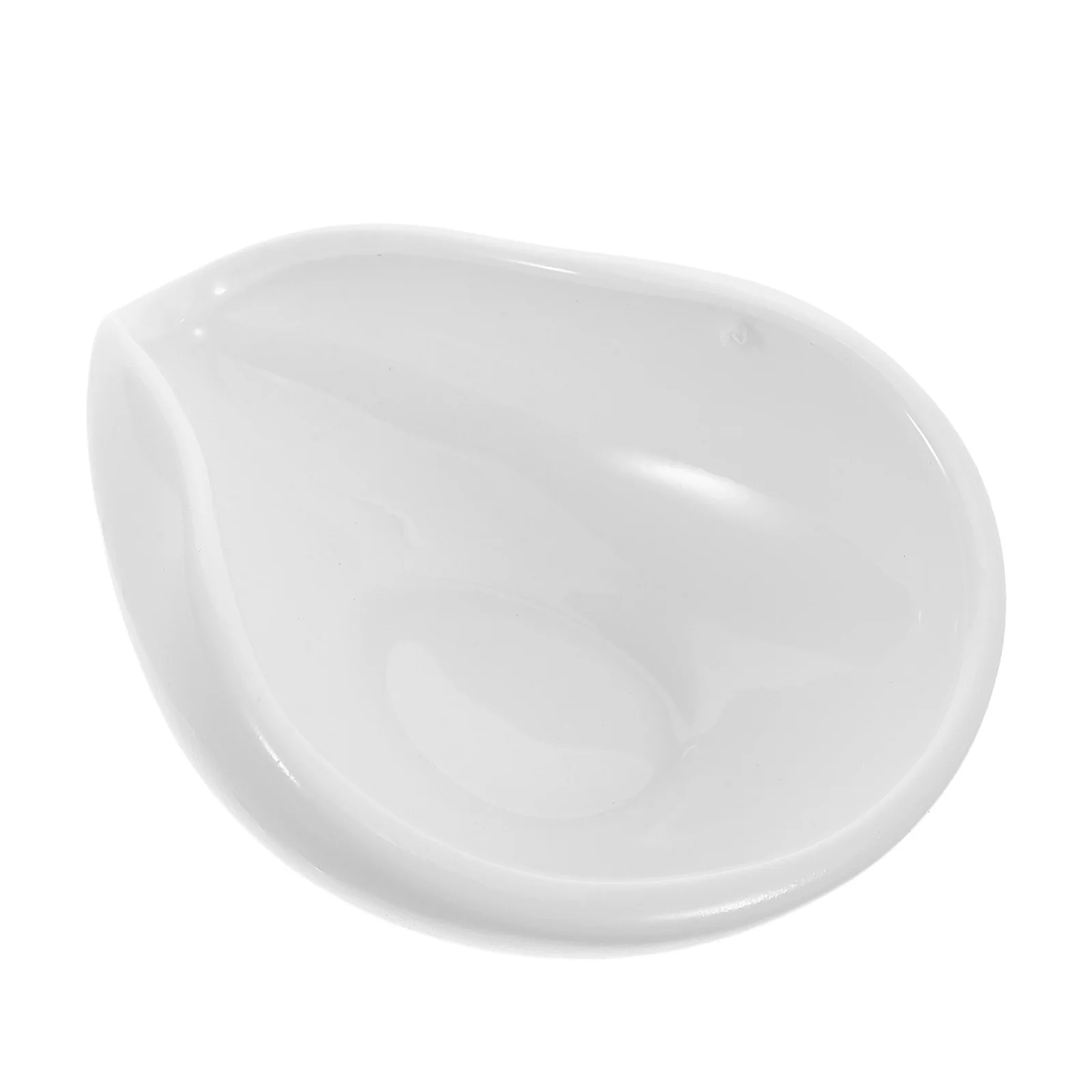 

Compact White Porcelain Tray for Tea Preparation and Coffee Dosing Elegant Multifunctional Utensil Porcelain Tea Utensils