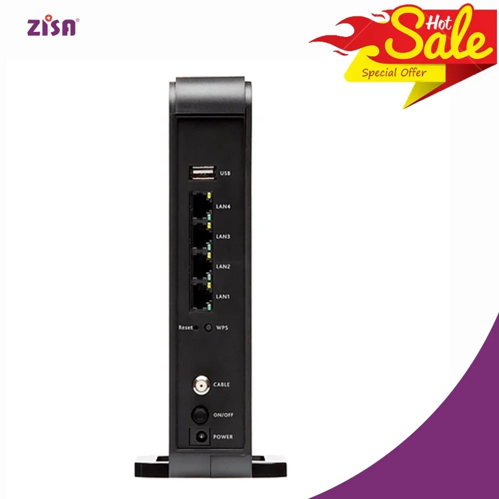 Günstiger Preis ZISA ARRIS SB6183 Kabelmodem + AC1750 WLAN-Router Bundle Kabelmodem
