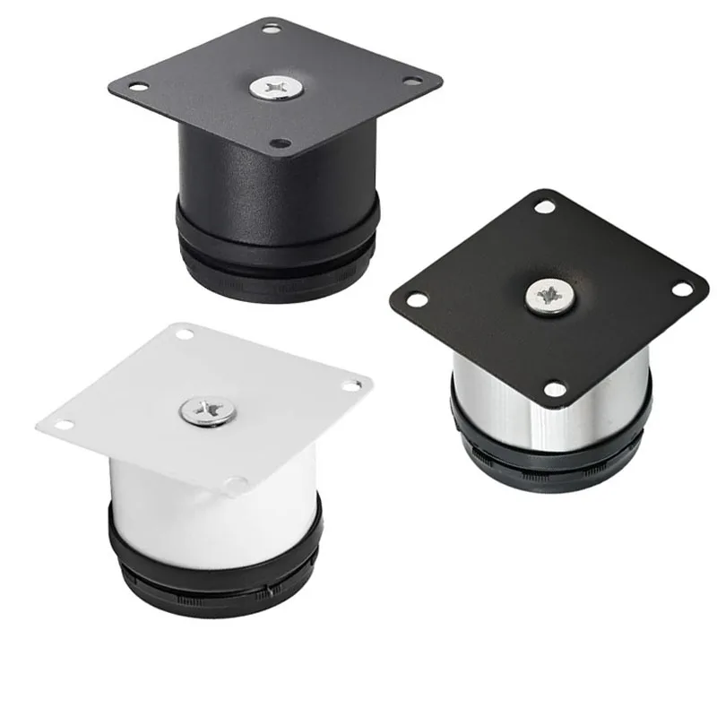 Adjustable Furniture Legs 2 inch Leveling Feet Metal Table Legs for Furniture Set of 4 Desk Couch Coffee Table Cabinet Dresser