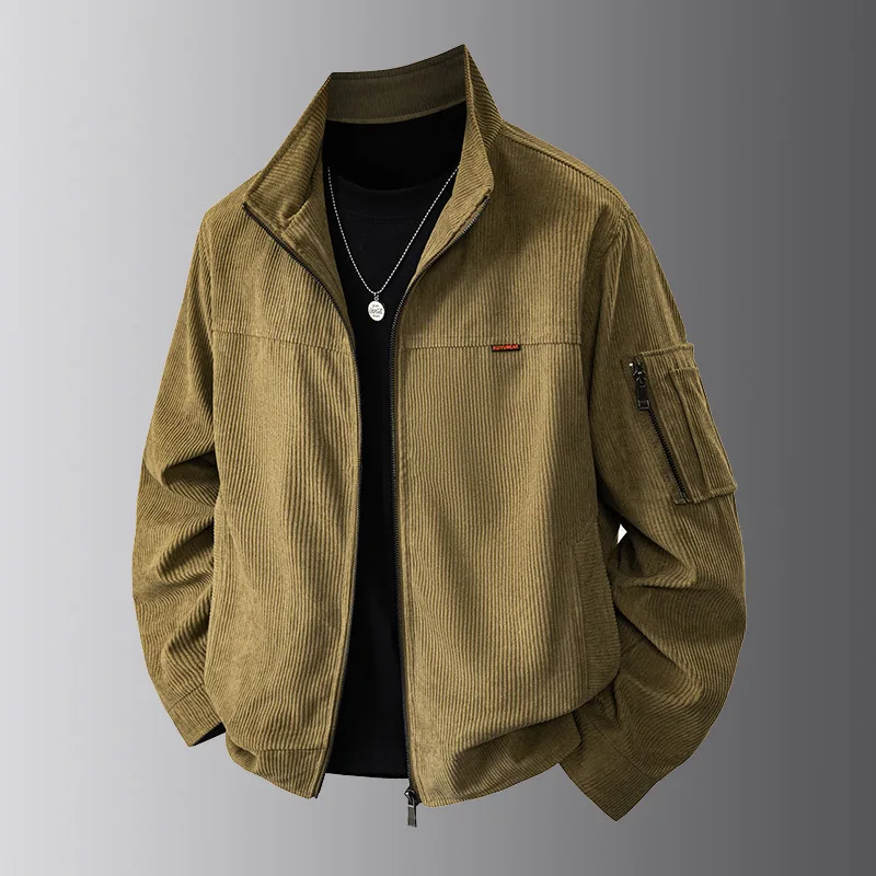 

Classic Simple Casual Fashionable Jacket Spring Autumn 2025 Durable Wear-Resistant Soft Skin-Friendly Comfortable Outerwear