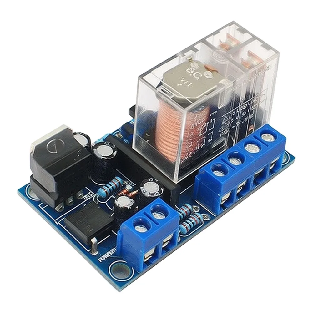 UPC1237 Circuit Board for CIRMECH Speaker Safety Featuring Programmable Delay Mute and DC Offset Detection Capability