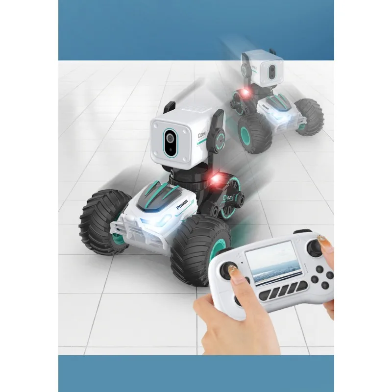 Cool stuff-kawaii nieuwe afstandsbediening auto, interactieve praten rc robot, wifi HD camera rc auto's voor volwassenen, rc drift auto kinderen speelgoed cadeau