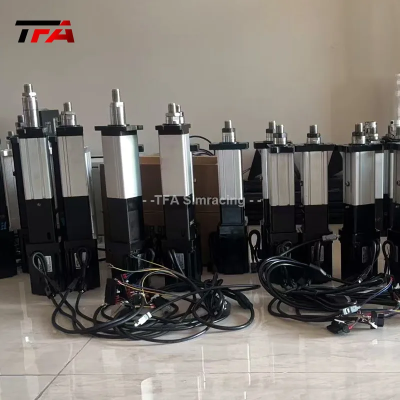 Professional Grade 4-Axis Dynamic G-Force Racing System Aluminum Motion Platform Esports Sim Racing Cockpit With Pedal Plate