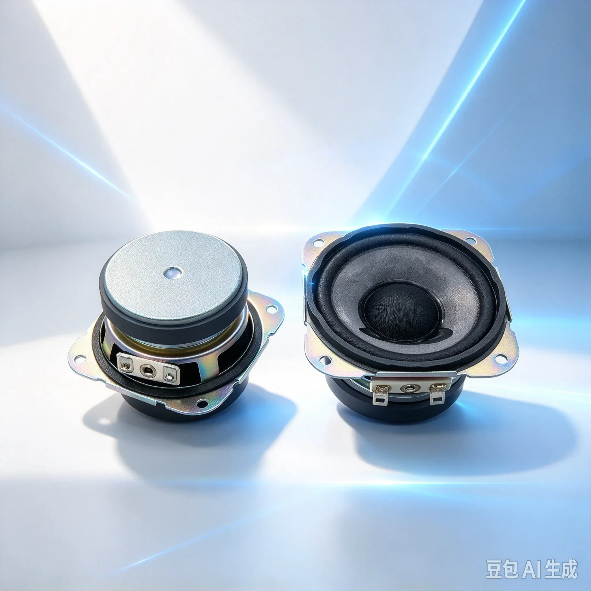 Premium 2.5 Inch 66mm Square Full Range Driver for HiFi Vocal Playback