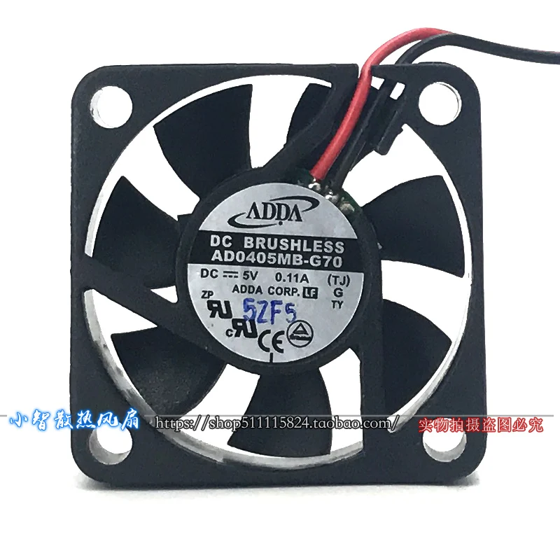 ORIGINAL AD0405MB-G70 5V 0.11A 4010 40*40*10mm KIPAS PENDINGIN BARU RADIATOR