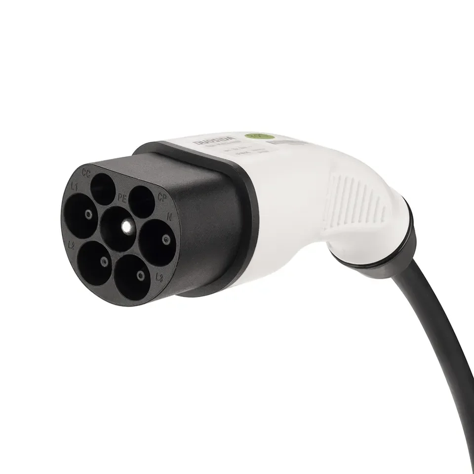 Iec 62196 16a 32a EV Charging Plug Car Charger Plug&amp Socket EV Connector Male 32a Type 2 Plug