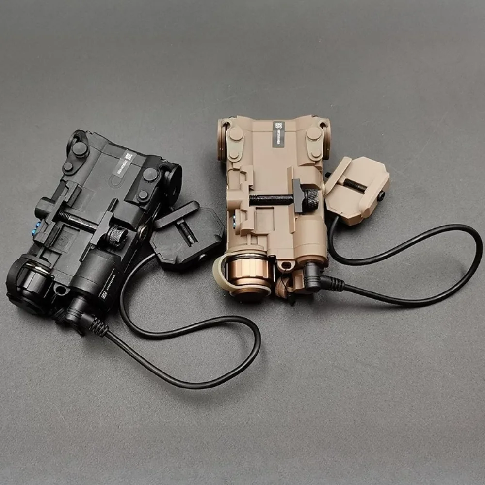 Linterna LED táctica L3 NGAL, indicador láser rojo, azul y verde, accesorios para pistola de visión, puntería con interruptor de presión compatible con riel de 20mm