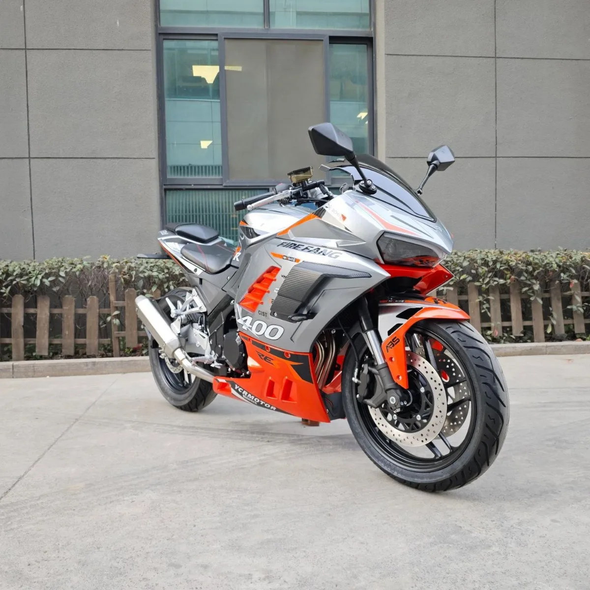400CC High Speed 130KM/H Gas Sports Racing Motorcycle Bluetooth Projection Screen Functions