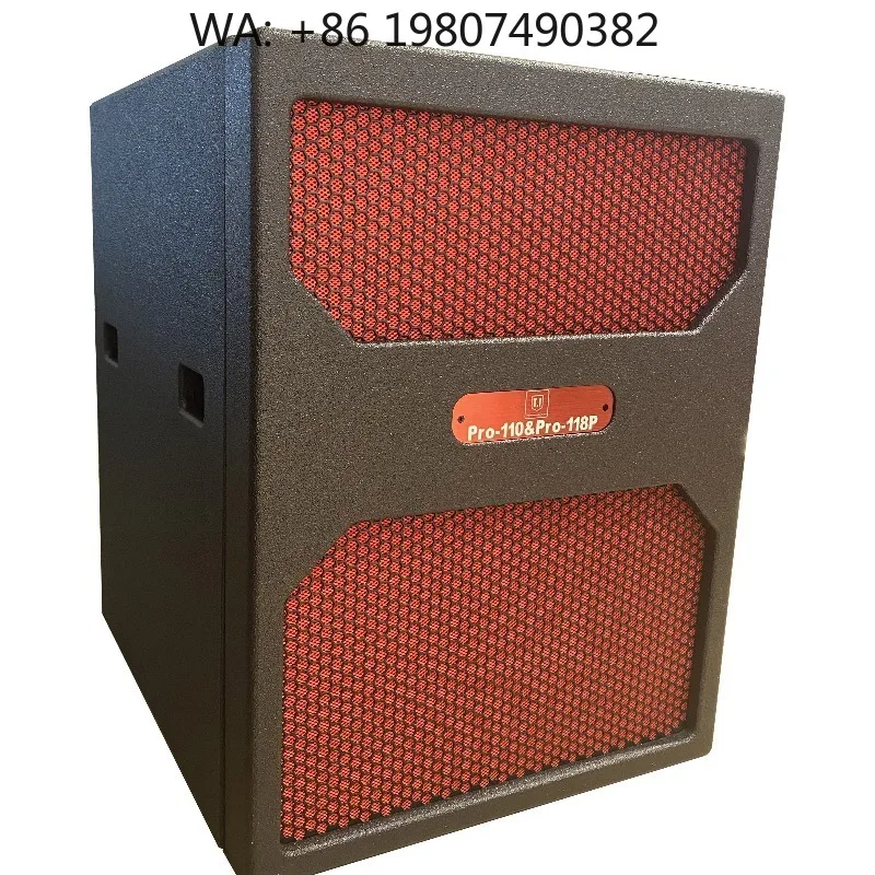 Single 18 Inch Professional Subwoofer Premium Bass Sound for Stage