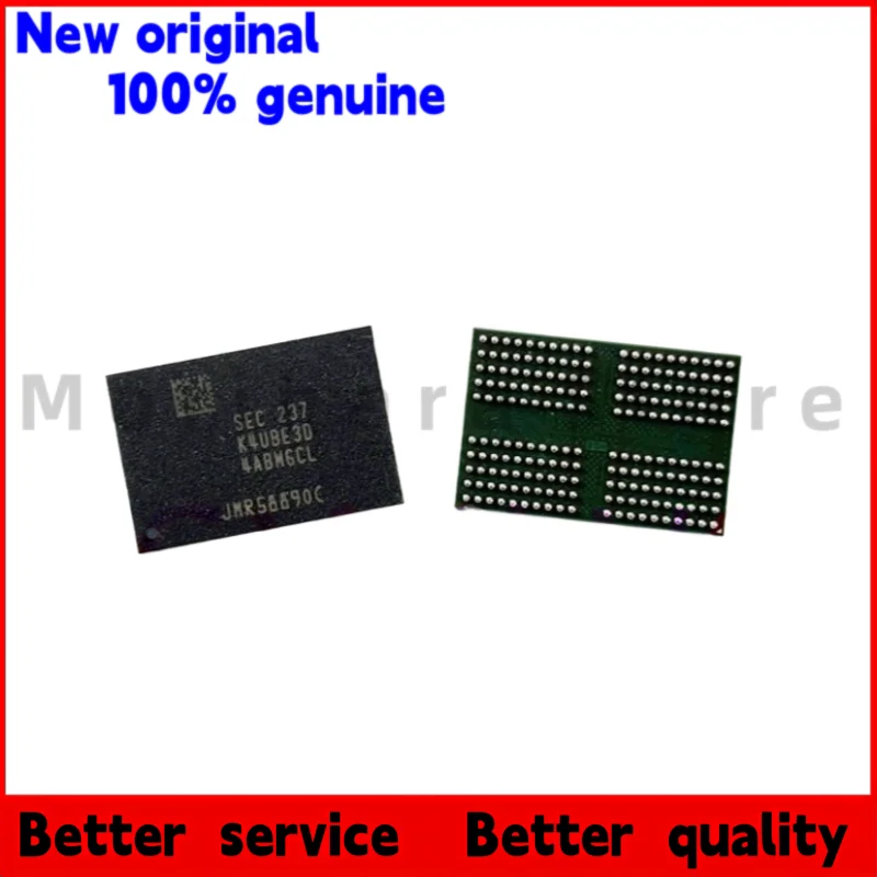 

1PCS/100% brand new K4UBE3D4AB-MGCL LPDDR4X 32Gb single 4G, 200 balls Black plastic casing