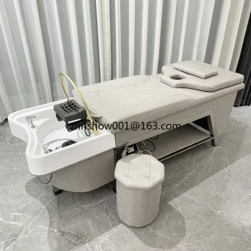 Silla de champú para cabezal de ducha, estilista de cabello, circulación de agua, cama de lavado, salón de peluquería, paquete de envío, tarifa