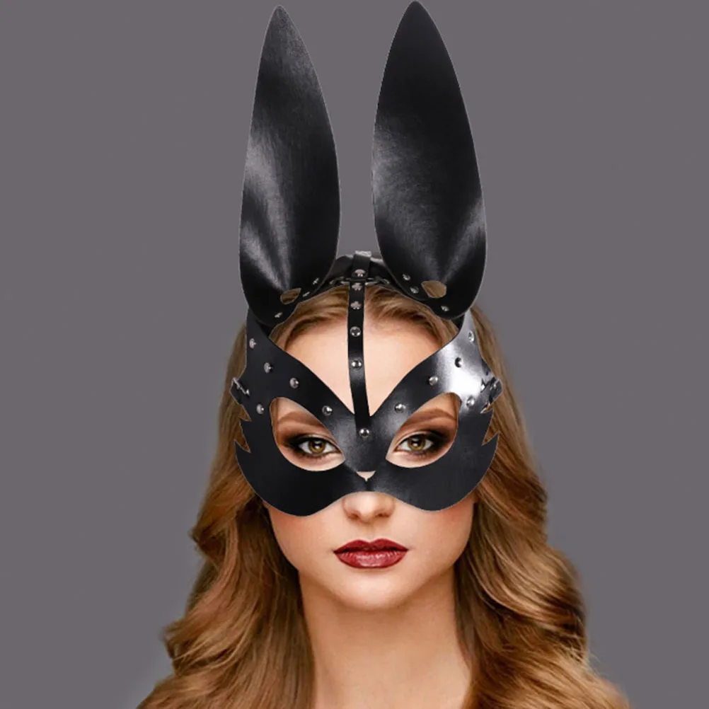 

Rabbit Mask Durable Bunny Style Masquerade Halloween Easter Carnival Costumes Performance Prop Animal Masks