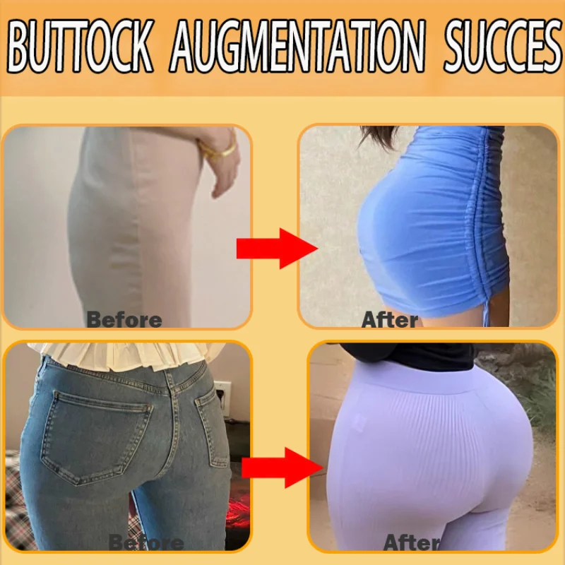 Natural Buttock Augmentation Cream Firm Breast Bigger Body Skin Butt Enlargement Growth Effective Lift Up Ass Sexy Care Lotion