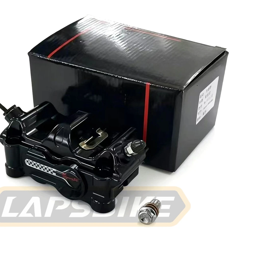 108 مللي متر 100 مللي متر جبل دراجة نارية الجبهة الخلفية الفرامل الفرجار 4-مكبس العالمي لهوندا سوزوكي كاواساكي ياماها ايروكس BWS Niu Ninebot #3