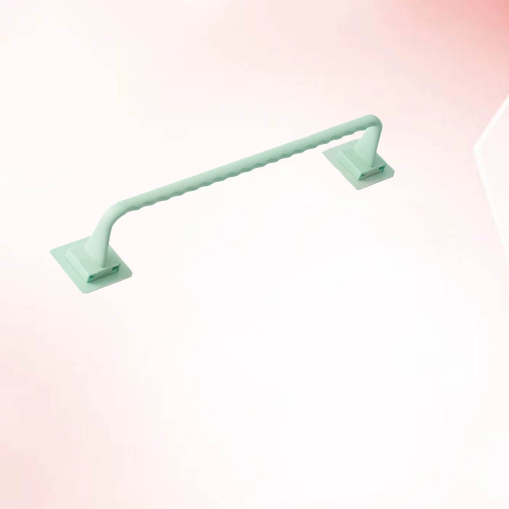 

Punch Free Towel Mount Holder Plastic Storage Bath Rod Kitchen Bathroom Bedroom
