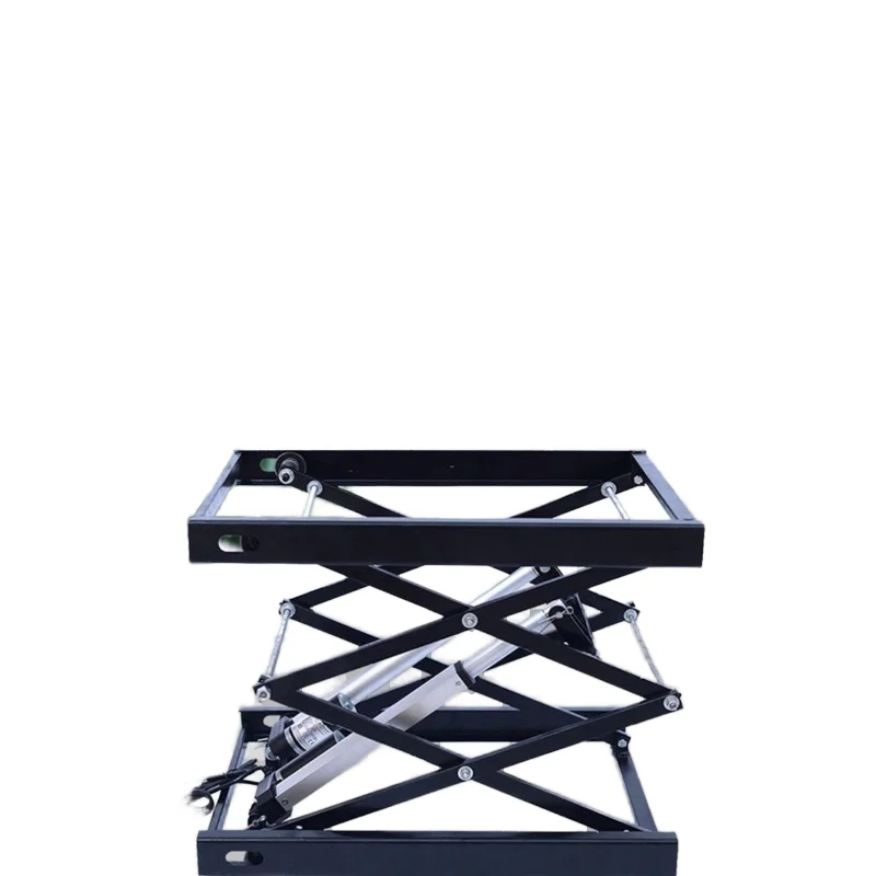 Small Electric Lift Table with Simple Lifting Bracket Workbench Lifter Platform Hoist