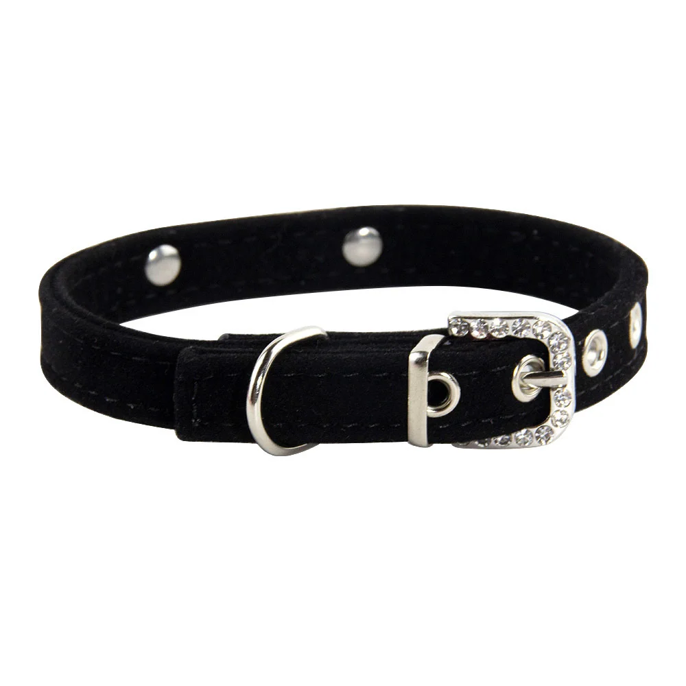 Personalisiertes Katzenhalsband aus weichem Samt, Welpen-Halskettenhalsbänder für Katzen, kleiner Hund, Kätzchen-Zubehör, individueller ID-Name, kostenlose Gravur – Detail 8