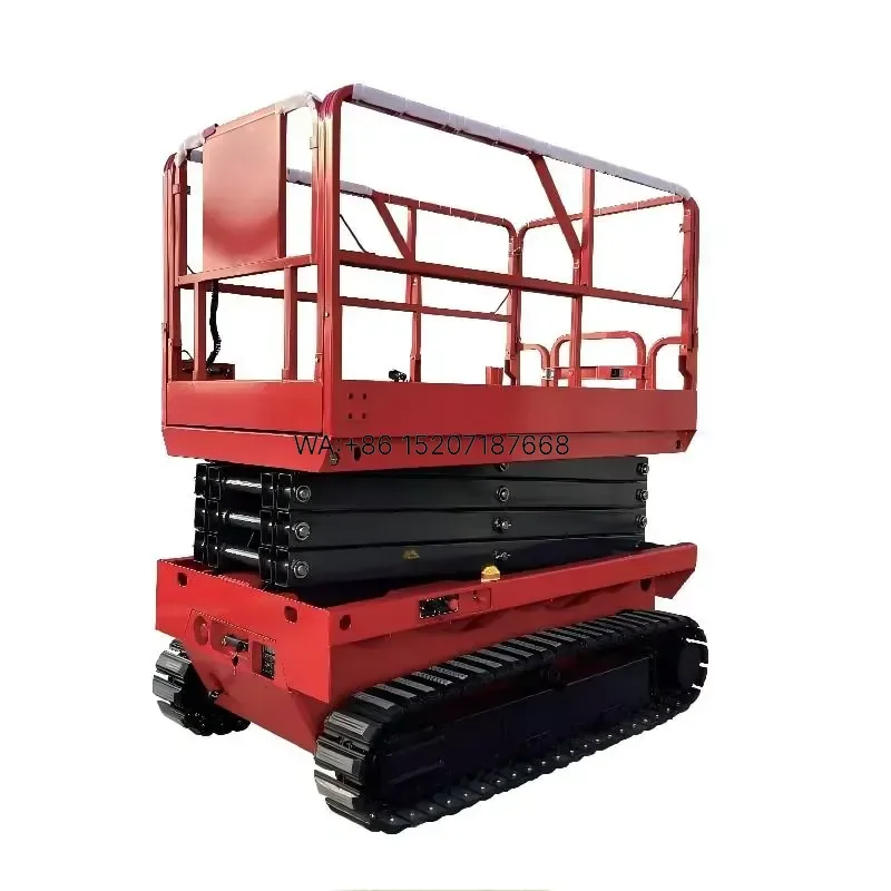 Wmwmnu for Hydraulic Scissor Lift Platform Aerial Work Platform 18m Lifting Height 450kg Capacity Cherry Picker