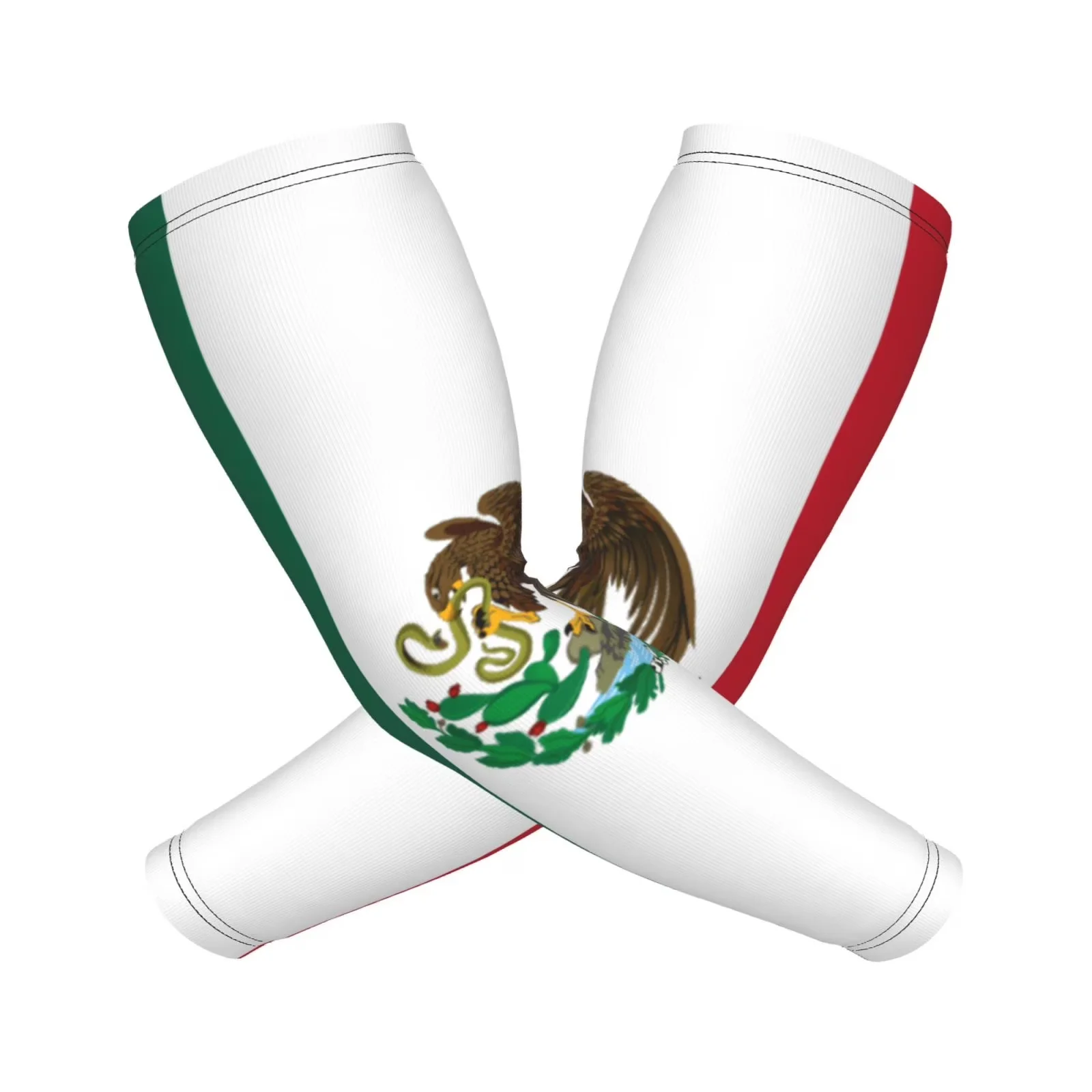 Flagicts Four-way stretch Free Size Mexico Flag Arm Sleeve