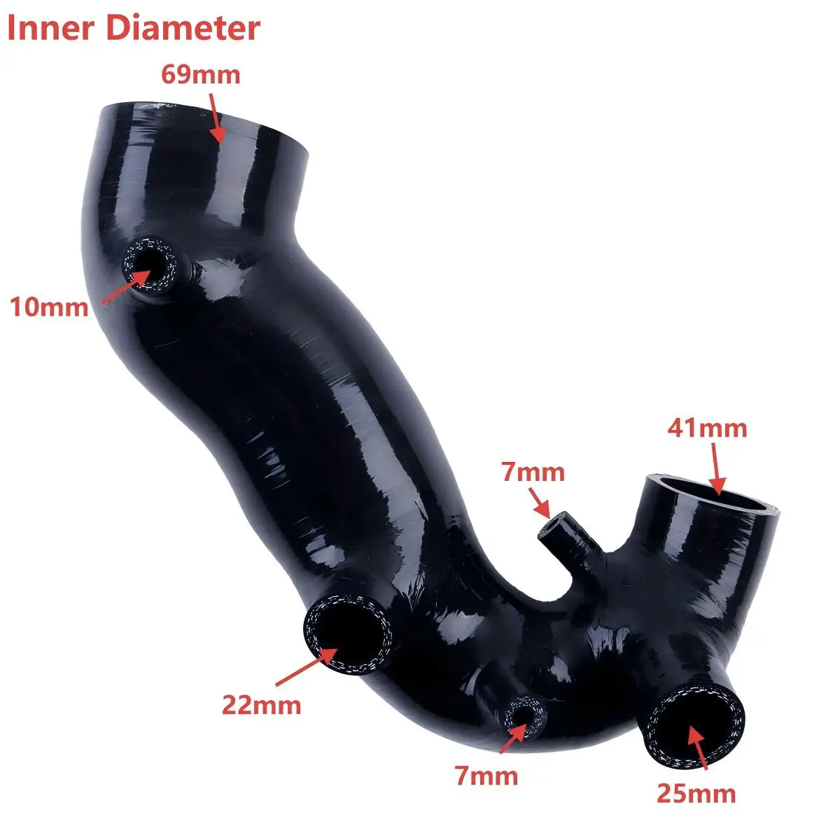For Fit 2001-2006 Audi A4 / A4 Quattro VW Volkswagen Passat B6 1.8T Turbo Silicone Induction Air Intake Boost Hose Tube Pipe Kit
