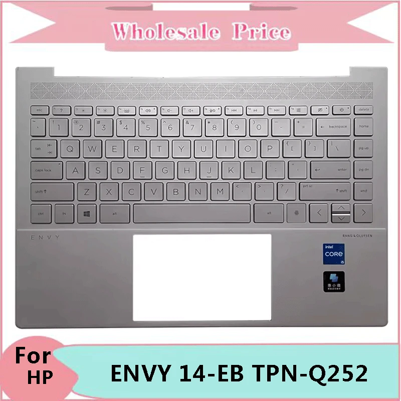 

New Original For Notebook ENVY 14-EB TPN-Q252 Laptop Palmrest Case Keyboard US English Version Upper Cover