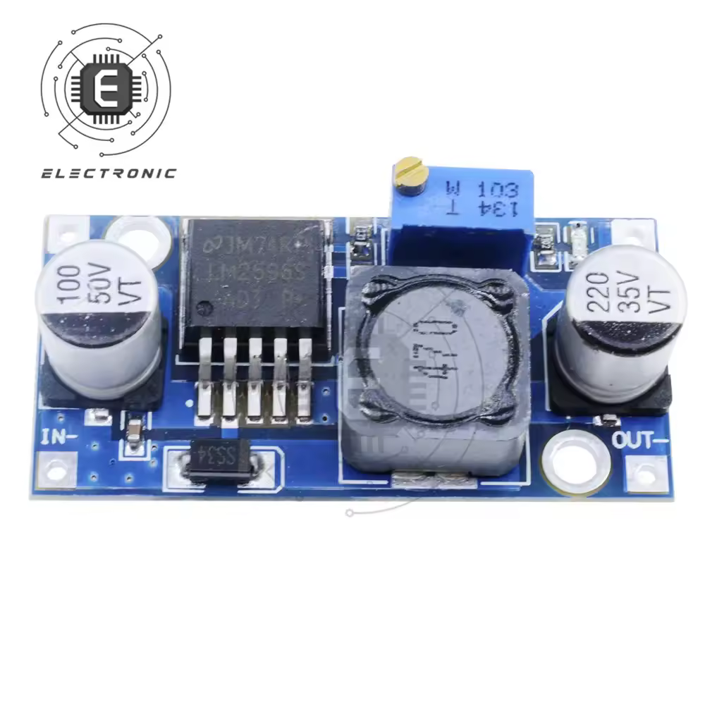 5 Pz LM2596s DC-DC Step-down Modulo di Alimentazione 3A Modulo Convertitore Buck Regolabile LM2596 Regolatore di Tensione 30 V 24 V 12 V 5 V 3 V