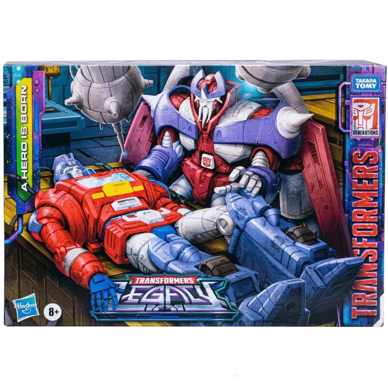 In Stock Takara Tomy Transformers G Series Legend Channel Limited HP The Birth of a Hero (Titanic Master & Orion Pax)  Action