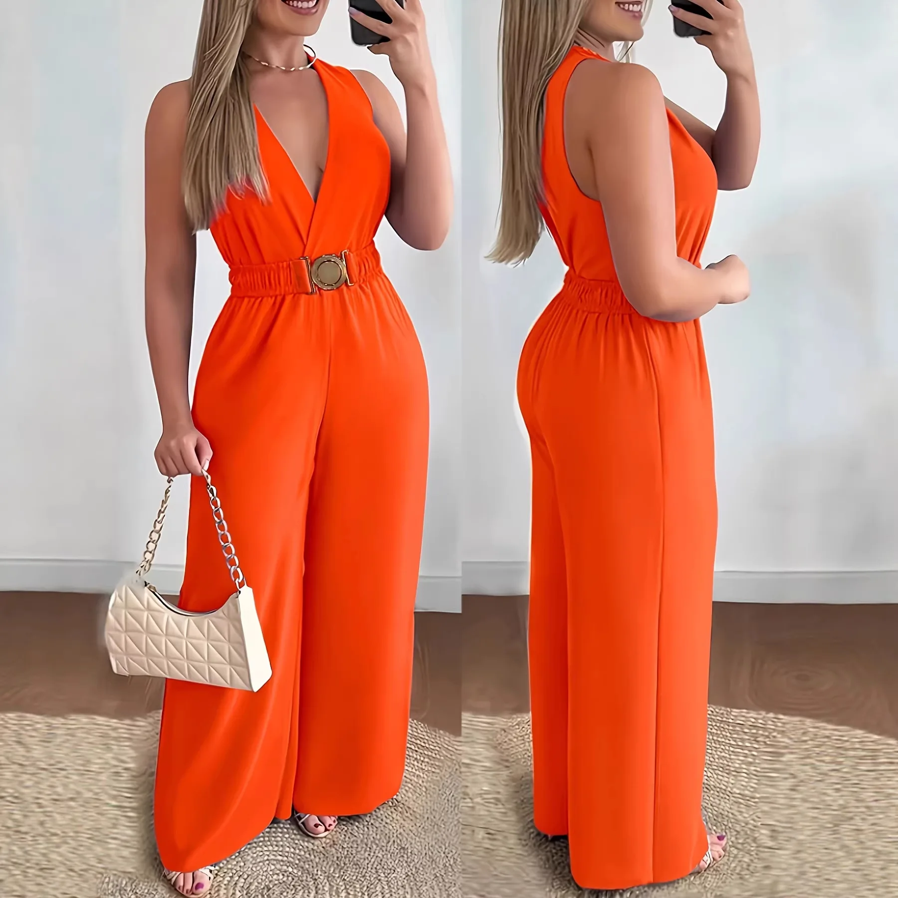 Thumbnail 3 - #5 Best Selling Womens Wide Leg Jumpsuits