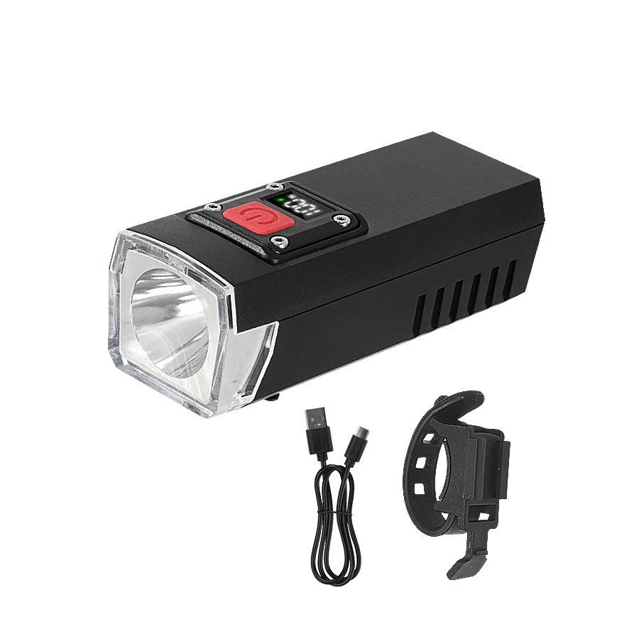 AliExpress NONE Bicycle Front Light USB Rechargeable Handlebar Cycling Bike Easy to Install Bicycle Accessories Powerful Mountain Bike Headlight