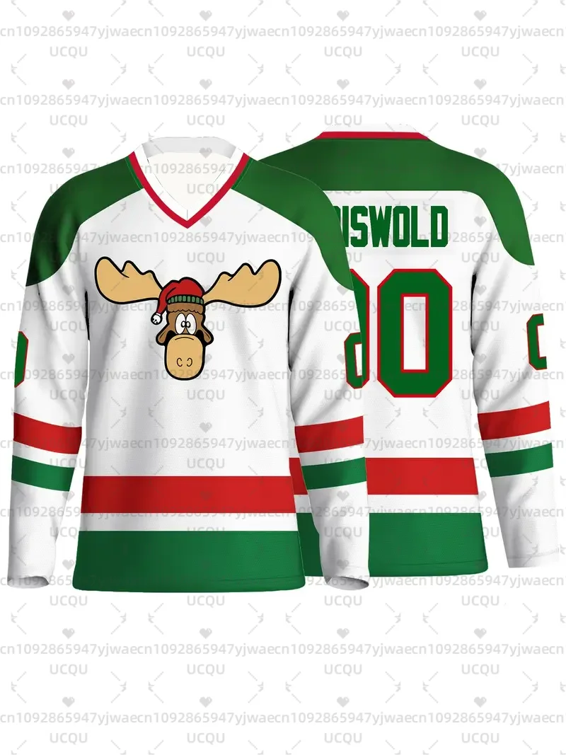 เสื้อฮอกกี้น้ำแข็งสไตล์คริสต์มาสกริสวอลด์เสื้อกีฬาและการพักผ่อนสำหรับผู้ชาย เสื้อวินเทจสำหรับวันหยุด เสื้อยืดของขวัญคริสต์มาสสำหรับผู้ชาย
