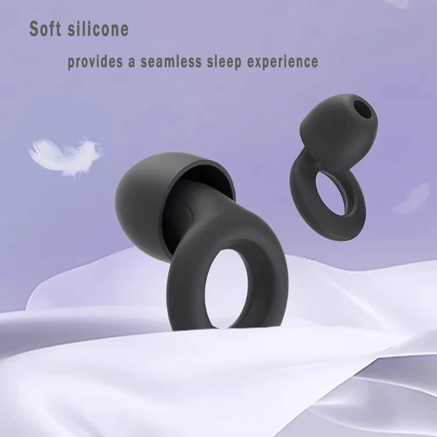 

Reusable Silicone Ear Plugs: Ultimate Noise Reduction,Super Soft,S/M/L Sizes - Perfect for Sleep & Noise Sensitivity,Comfort Fit