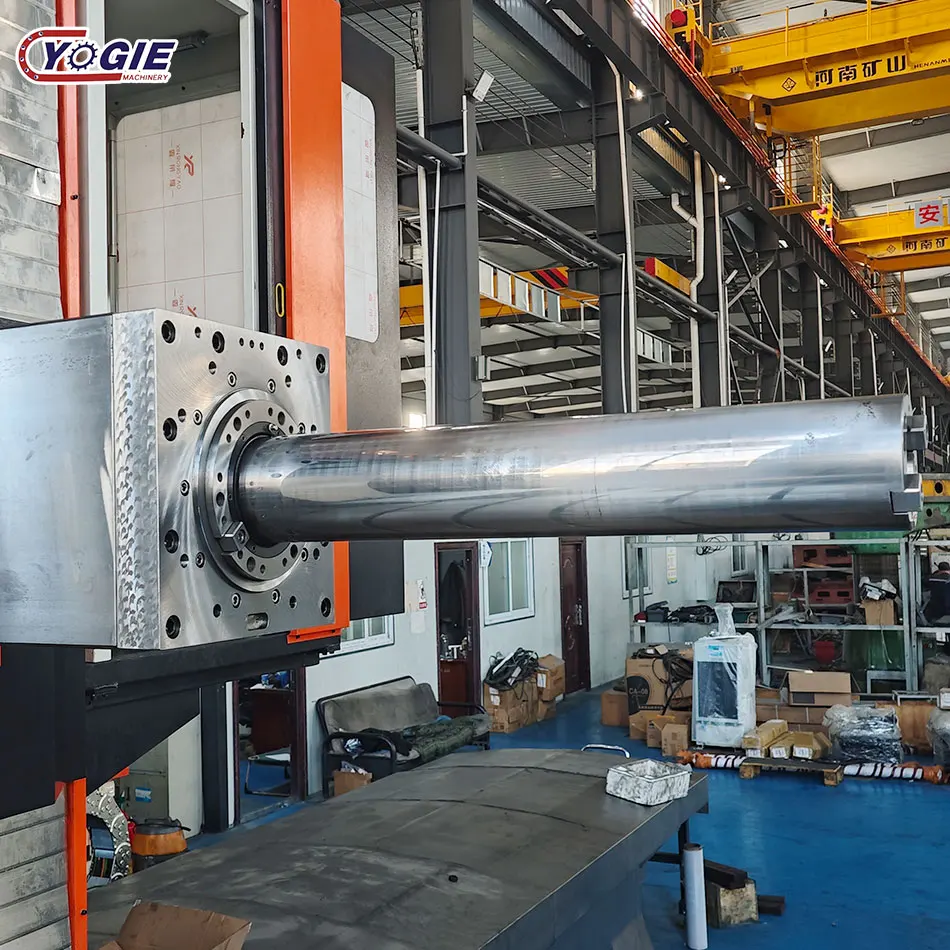 High Quality Mechanical Custom Durable Alloy Steel Boring Spindle for Industry Lathe Boring