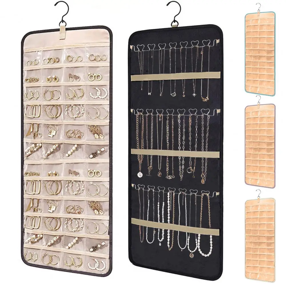 Multi-layer Jewelry Storage Rack Elegant Hanging Jewelry Organizer with Capacity for Necklaces Earrings Rings for Easy