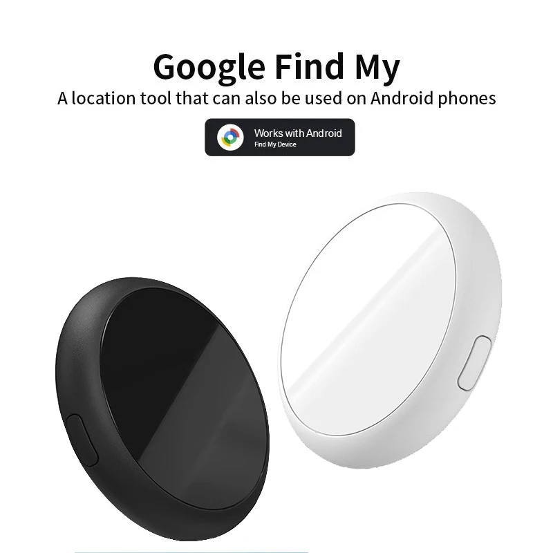 CD Android Air Tracker Tag Bluetooth Tracker Smart Tags Work with Google Find Hub App Search Locator Tracking Device Item Finder