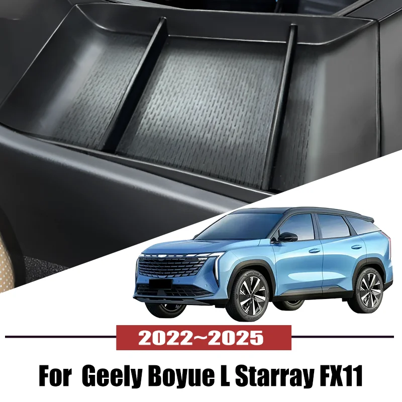 

For Geely Boyue L Starray FX11 2022~2025 Car Central Armrest Storage Holder Console Organizer Auto interior Accessories Tools