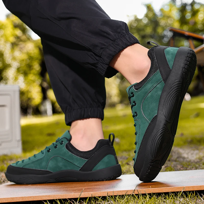 2027 Herren Damen Breiter Zehenbereich Outdoor-Wanderschuhe Große Größen Komfort Langlebig Rutschfest Lässige Trekking-Sneaker für Alle Geländearten – Detail 5
