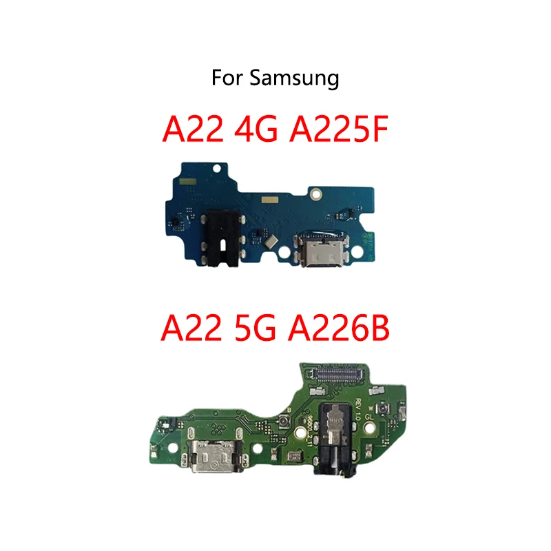 AAA Quality USB Charge Dock Socket Jack Connector Flex Cable For Samsung A02 A02S A12 A12S A22 4G A32 5G Charging Board Module